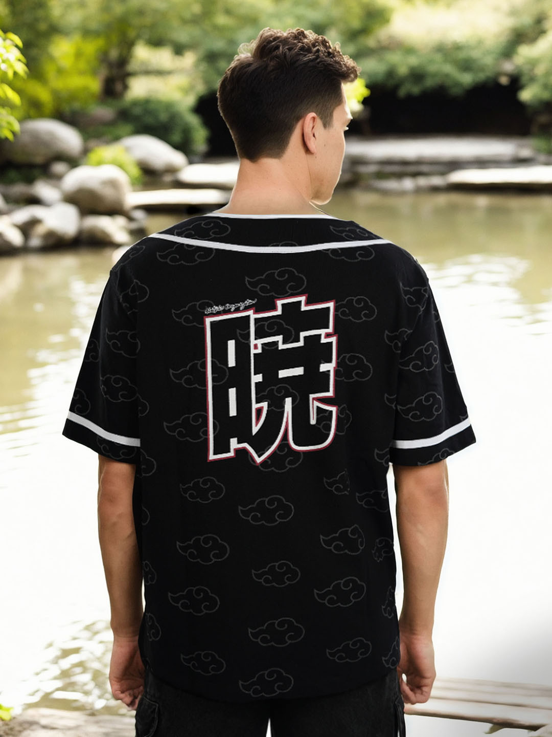 Celio Classic Akatsuki Printed Cotton Casual Shirt