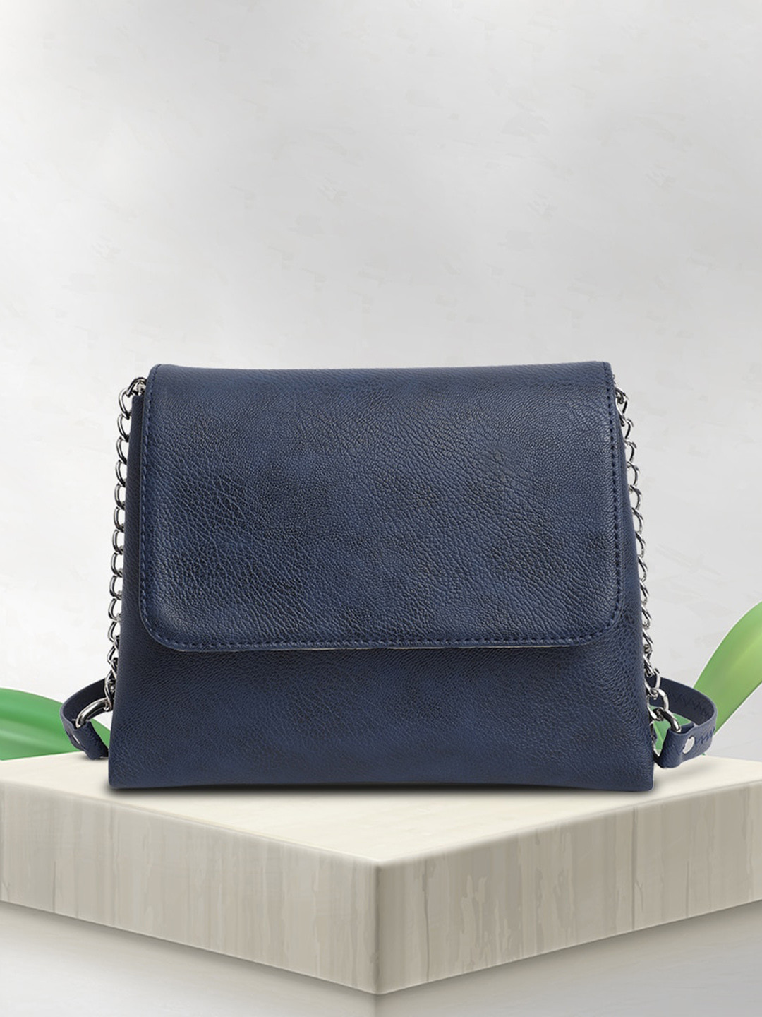 Fastrack Textured Envelope Structured Crossbody Sling Bag