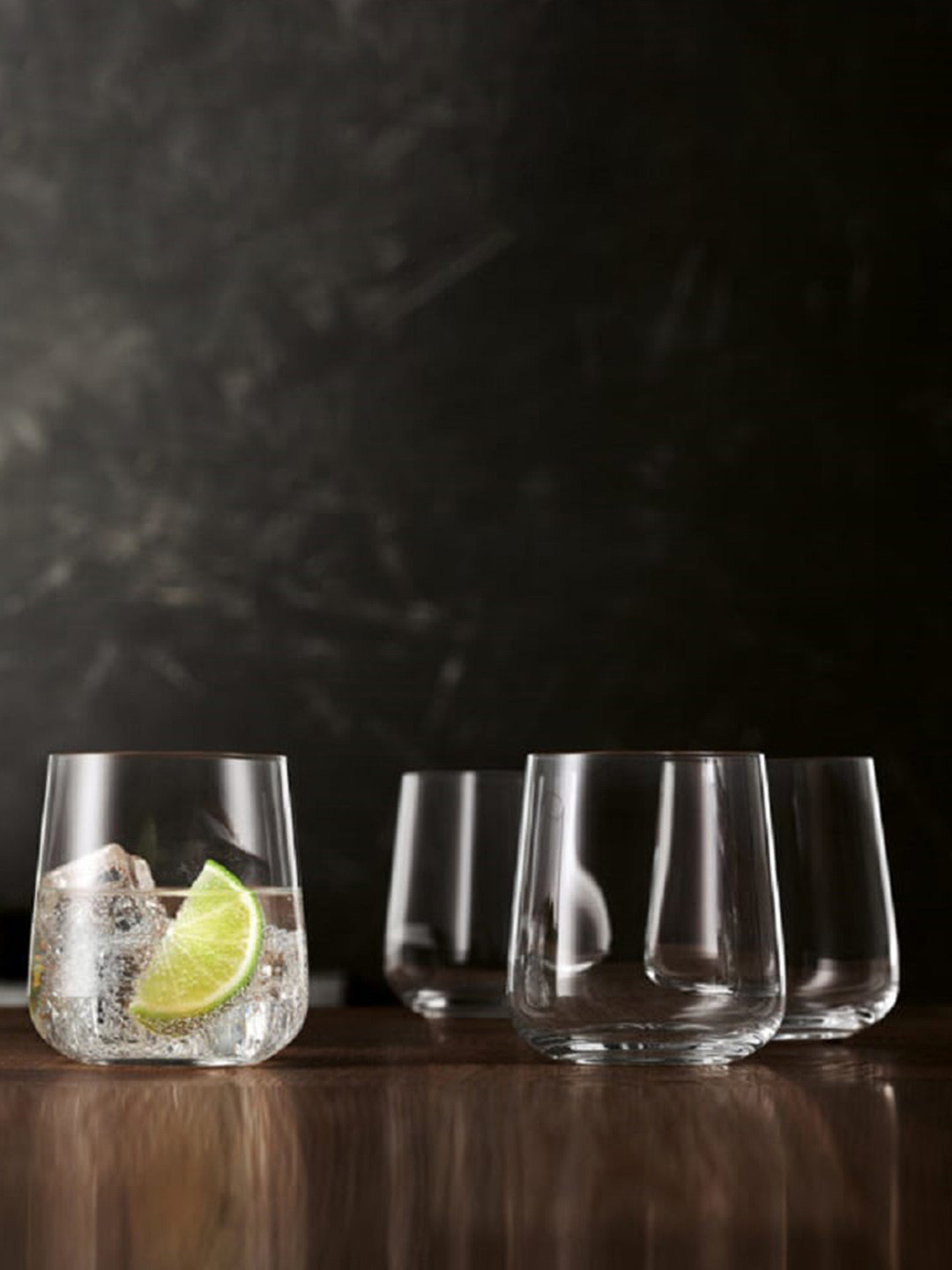 Spiegelau Transparent 6 Pieces Dishwasher & Microwave Safe Whiskey Glasses 340 ml Each