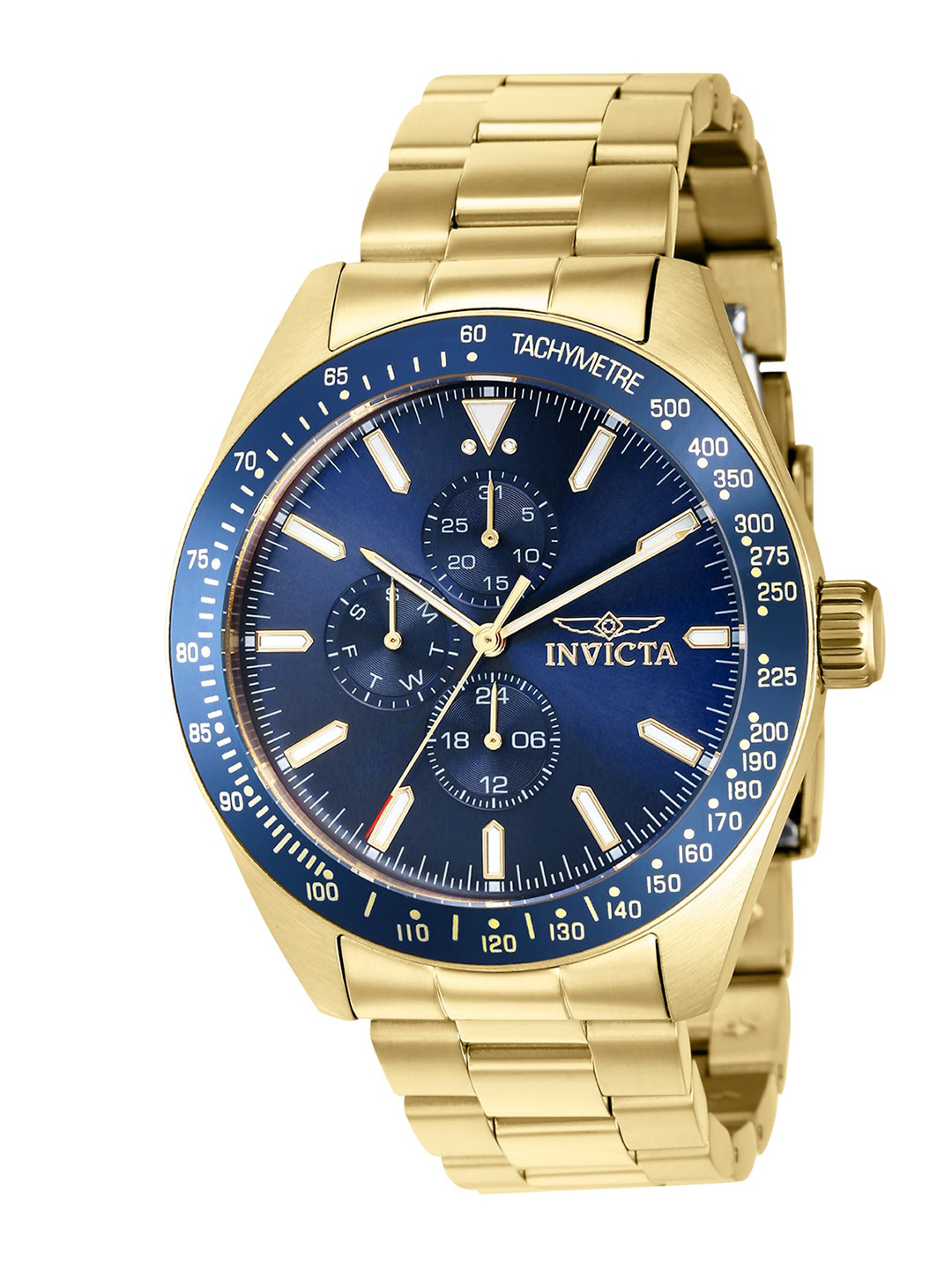 Invicta Men Aviator Quartz Blue Dial Analog Watch 38967