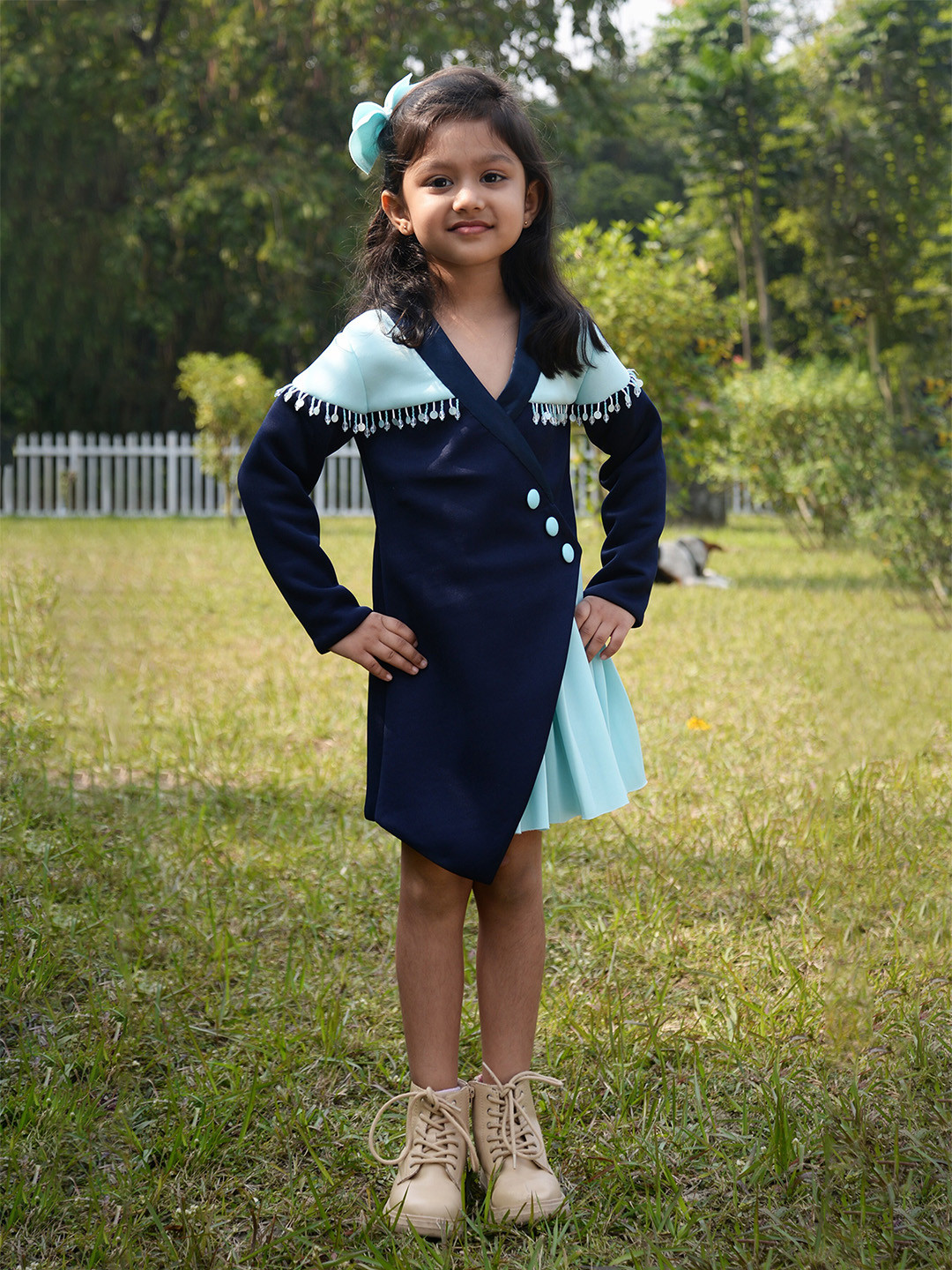 TOPLOVE Girls Scuba Sheath Dress