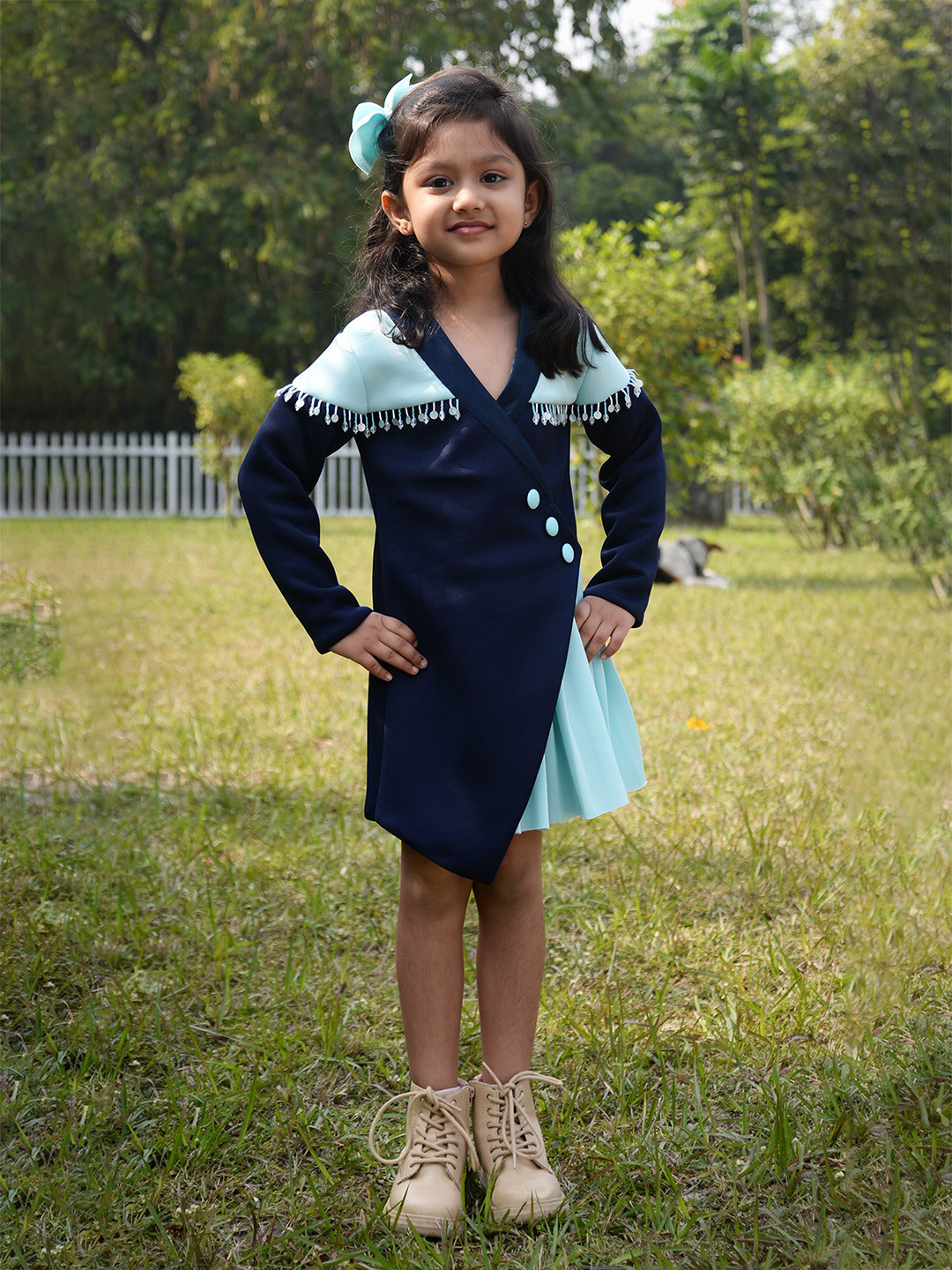 TOPLOVE Girls Scuba Sheath Dress