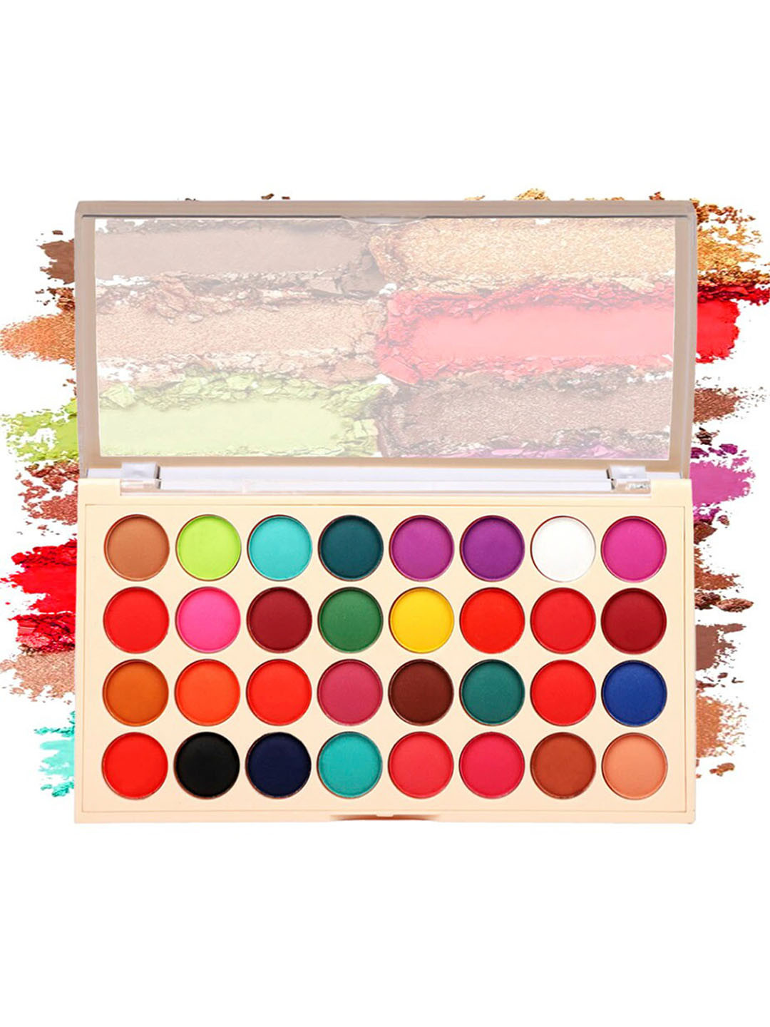 Half N Half 32 Color Metal Crush Eyeshadows - Palette-02
