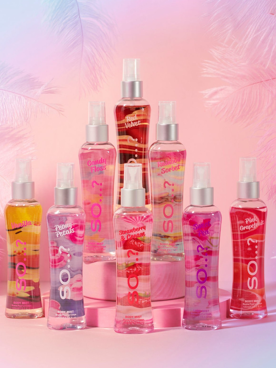 SO Women Sparkling Tea Long Lasting Body Mist - 100ml