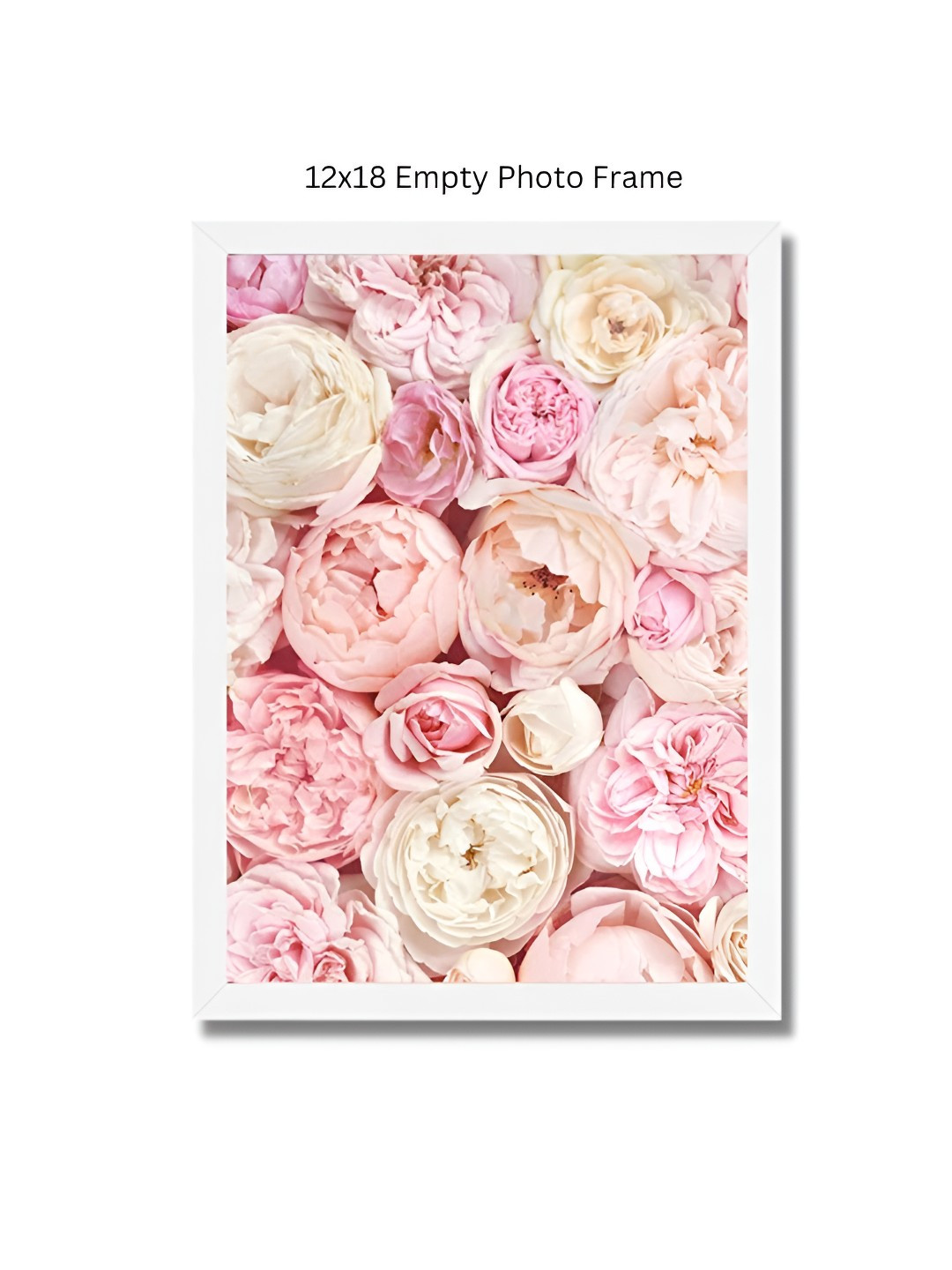 AbhiKalpya Art Studio-Get a vibe White & Pink Wall Photo Frame