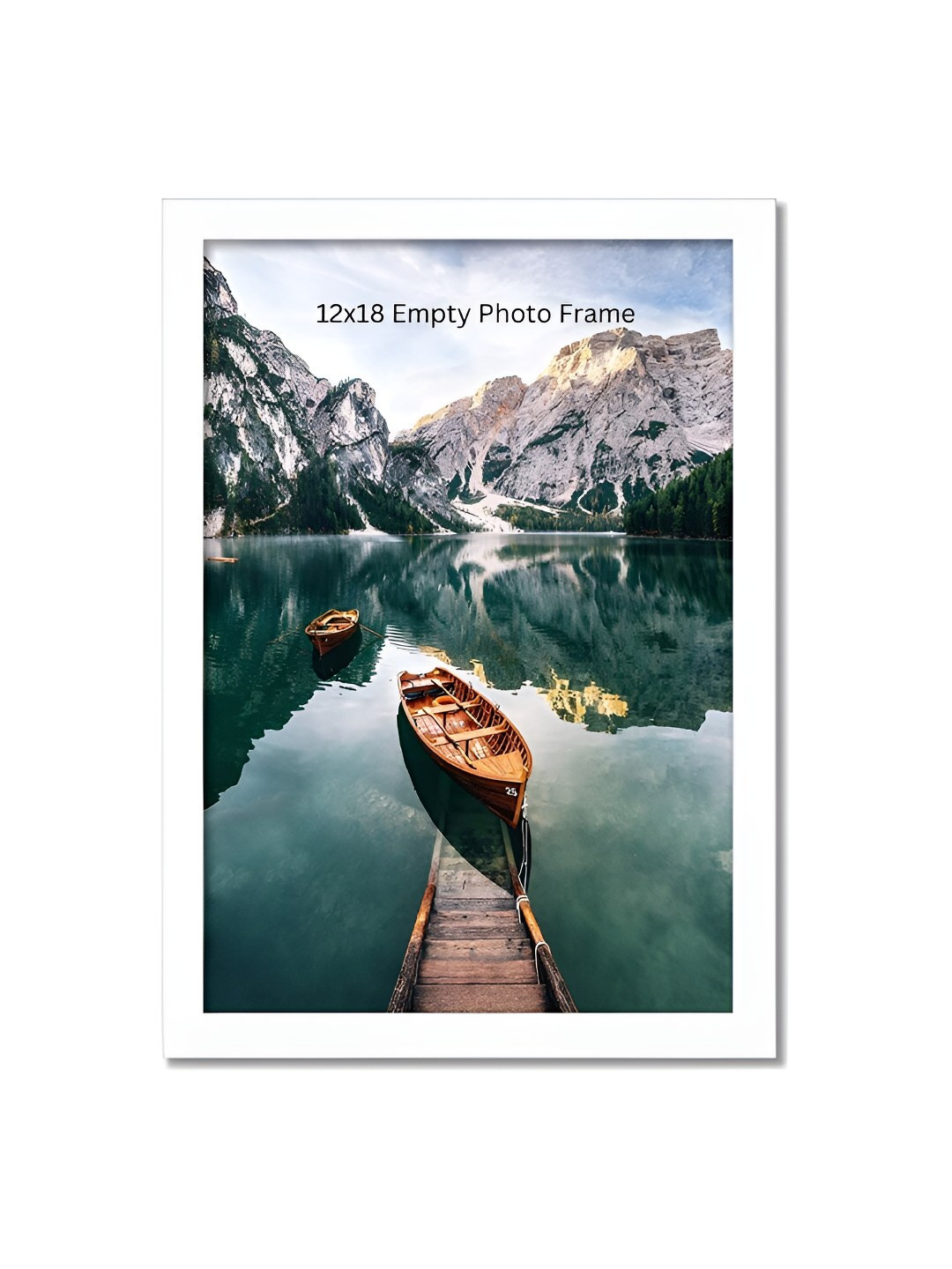 AbhiKalpya Art Studio-Get a vibe White Wall Photo Frame