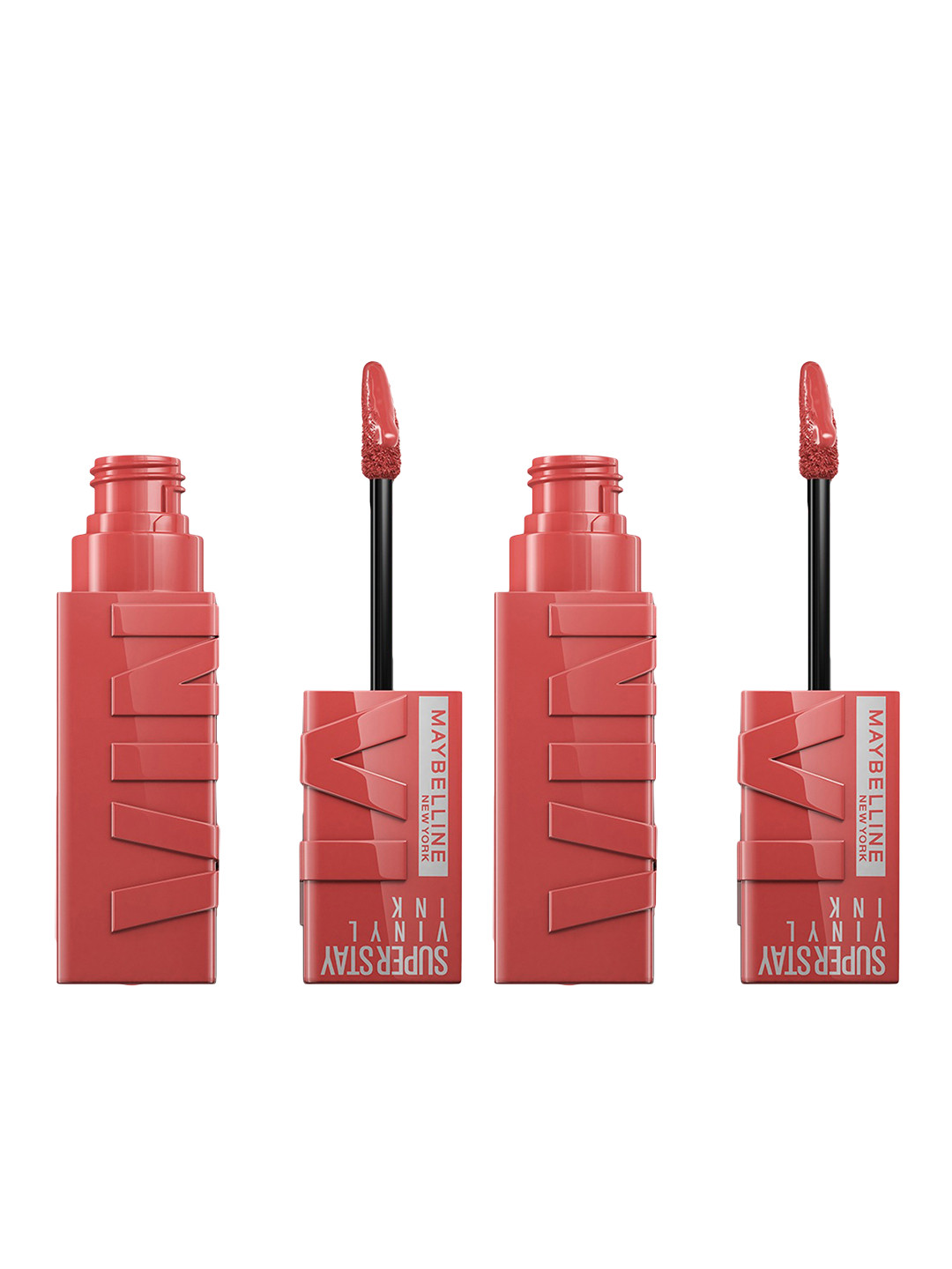 Maybelline New York Set of 2 Superstay Vinyl Ink Liquid Lipstick 4.5ml each -  Peachy