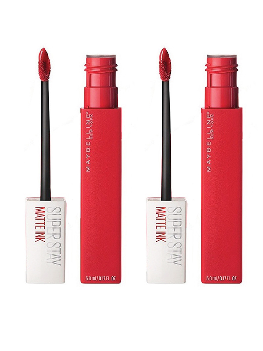 Maybelline New York 2Pcs Super Stay Matte Ink Liquid Lipstick 5ml each - Pioneer 20