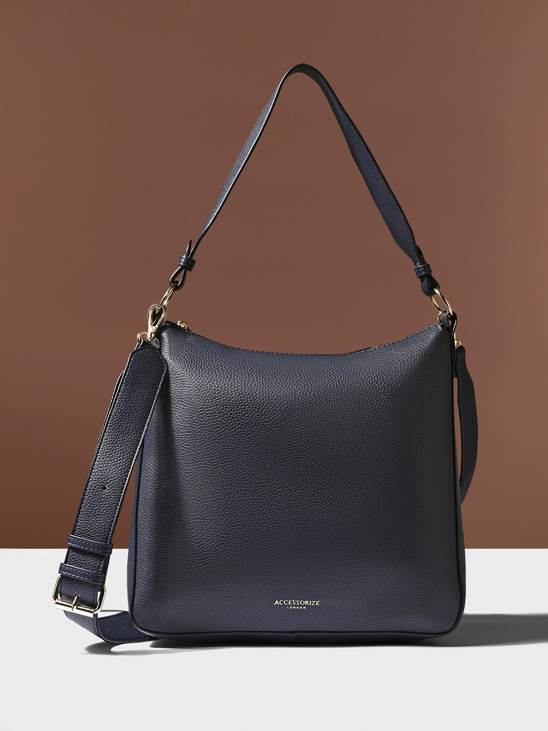 Accessorize Textured Structured Shoulder Bag