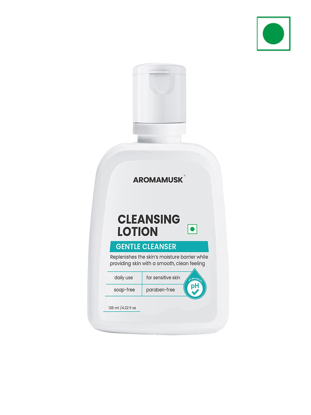 Aromamusk Deep Cleansing Lotion For Sensitive & Dry Skin Gentle Cleanser-125ml