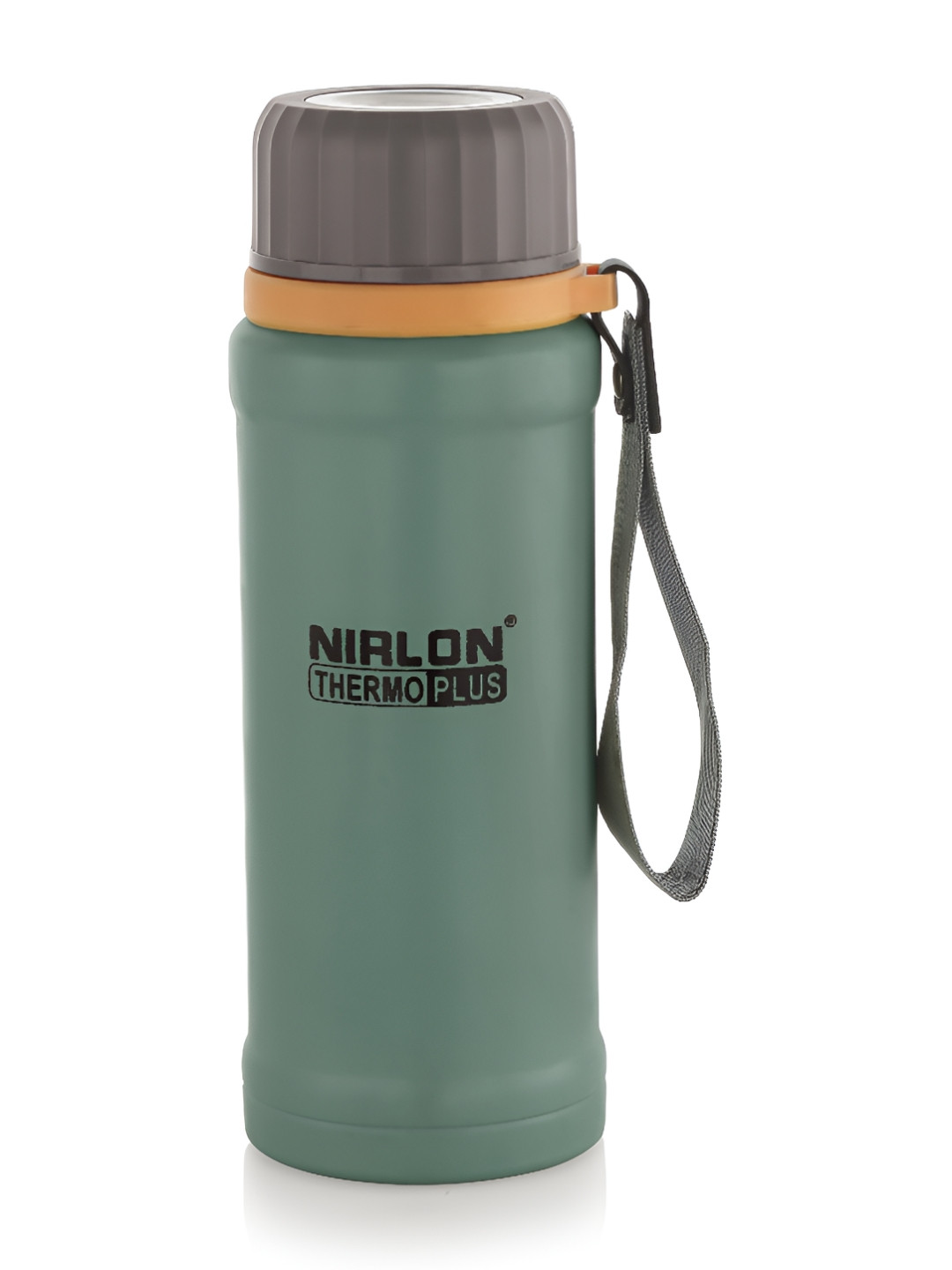 NIRLON Therma Green Stainless Steel Double Wall Vacuum Flask - 1L