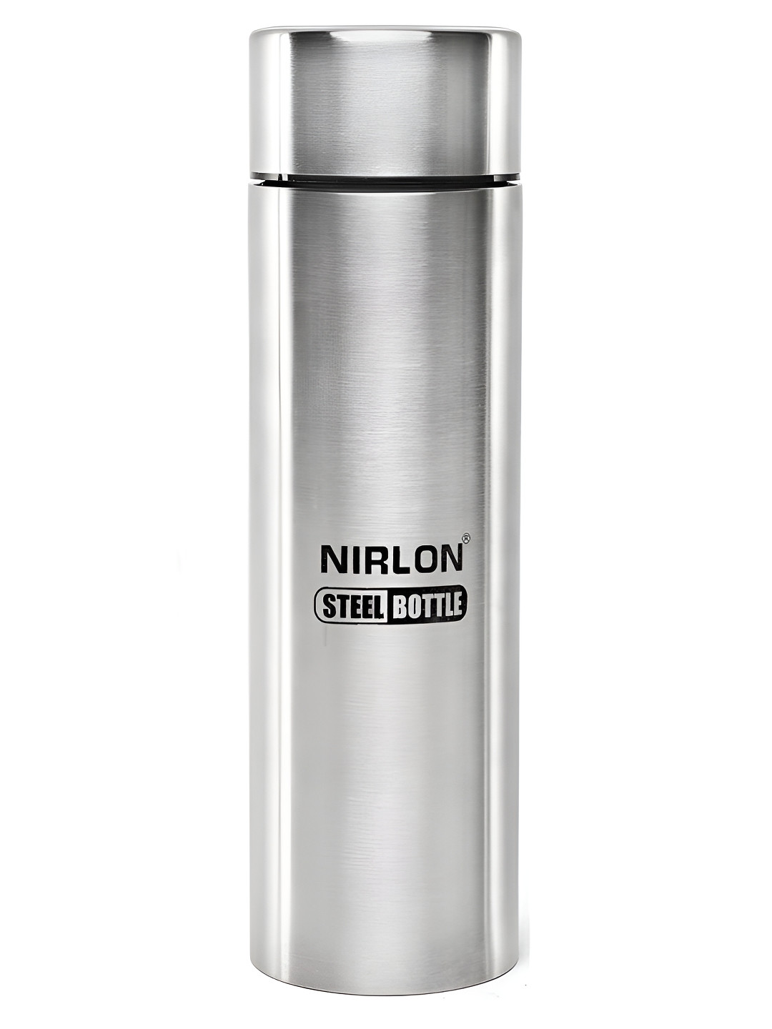 NIRLON Jeet Silver Solid Stainless Steel Light-weight Water Bottle - 1L