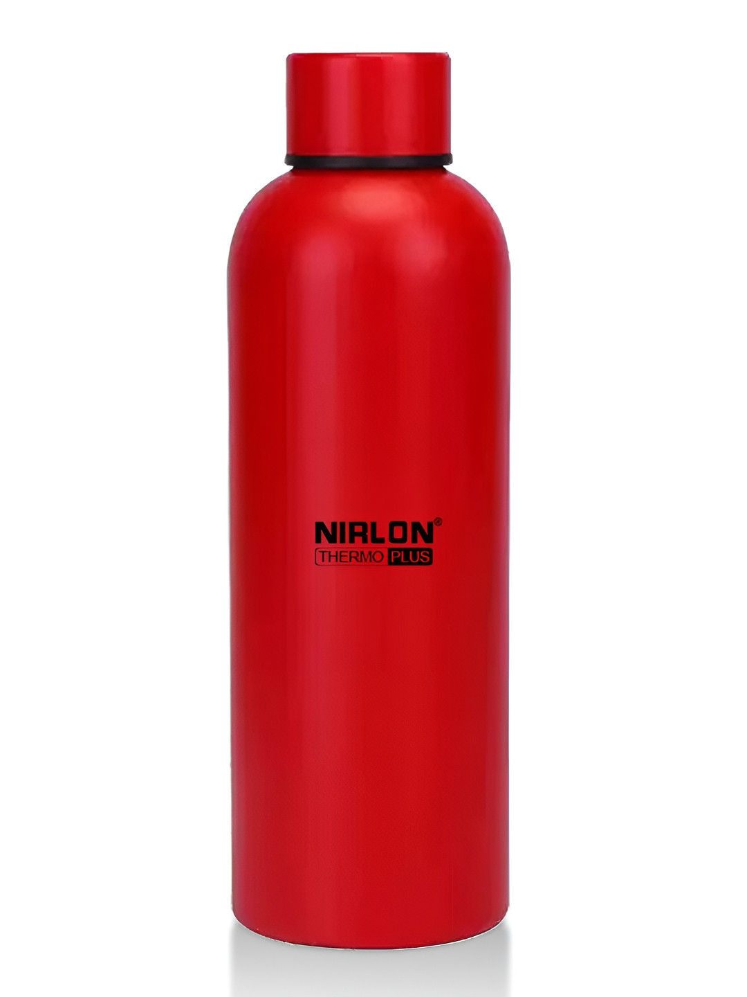 NIRLON Thermo Plus Red Solid Stainless Steel Spill Proof Flask - 500ml