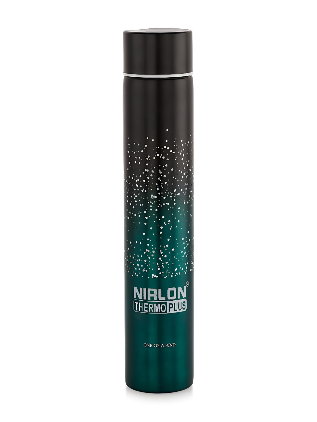 NIRLON Green Colourblocked Stainless Steel Double Wall Vacuum Flask - 1.5L