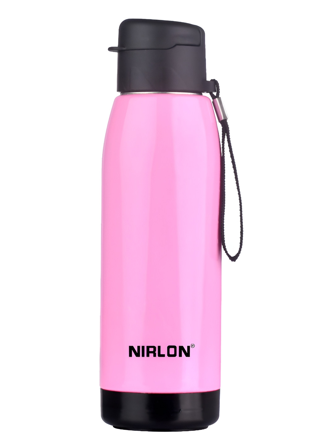 NIRLON ELECTRO Pink Solid Stainless Steel Spill Proof Water Bottle - 750ml