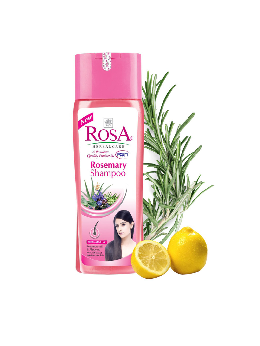 ROSA Rosemary Shampoo With Rosemary Oil & Aloevera For Dry & Dull hair-500ml