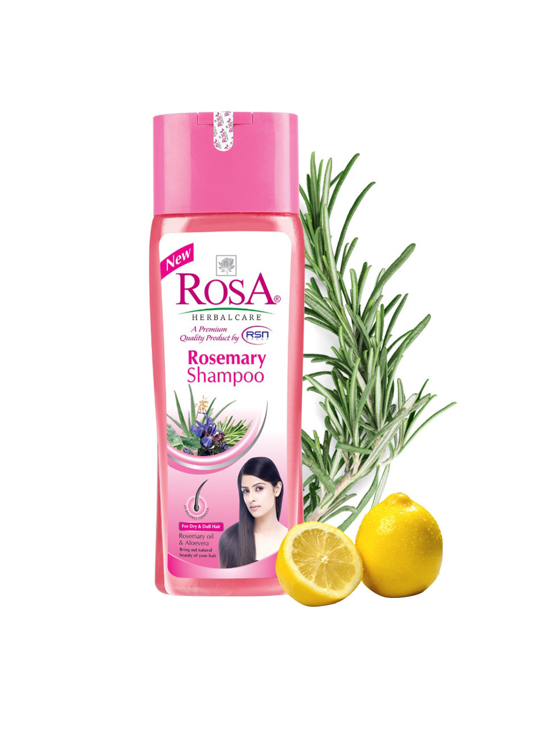 ROSA Rosemary Shampoo With Rosemary Oil & Aloevera For Dry & Dull hair-1000ml