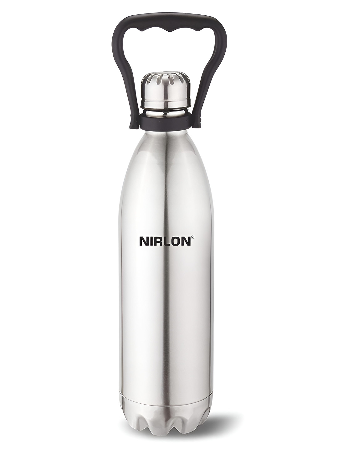 NIRLON Cola Silver Stainless Steel Spill Proof Water Bottle - 500ml