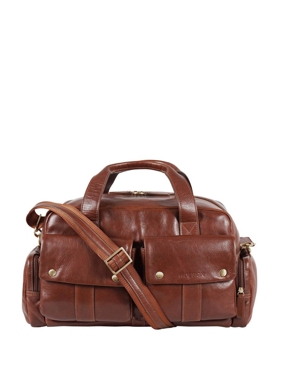 Hidesign La Plata 04 Men Leather Duffle Bag - L