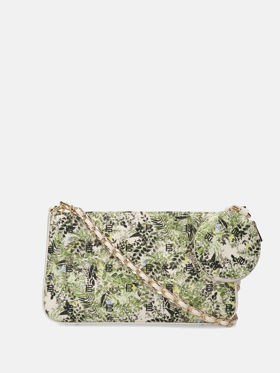 BAGATT Campania Floral Printed Swagger Shoulder Bag