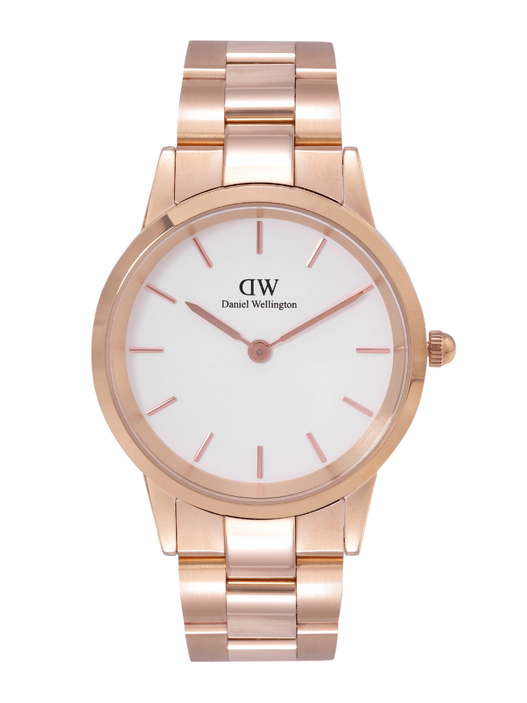 Daniel Wellington Men Iconic Link Bracelet Style Straps Analogue Watch DW00100343K