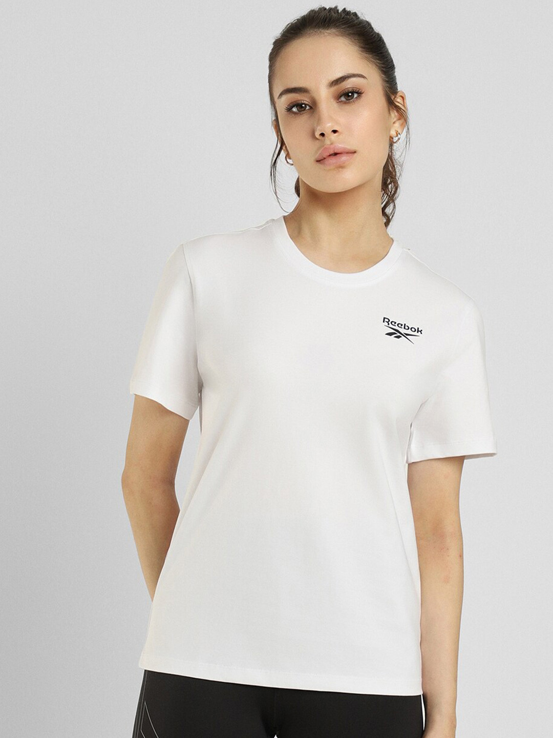Reebok AwysFresh Round Neck Cotton Regular Fit T-Shirt