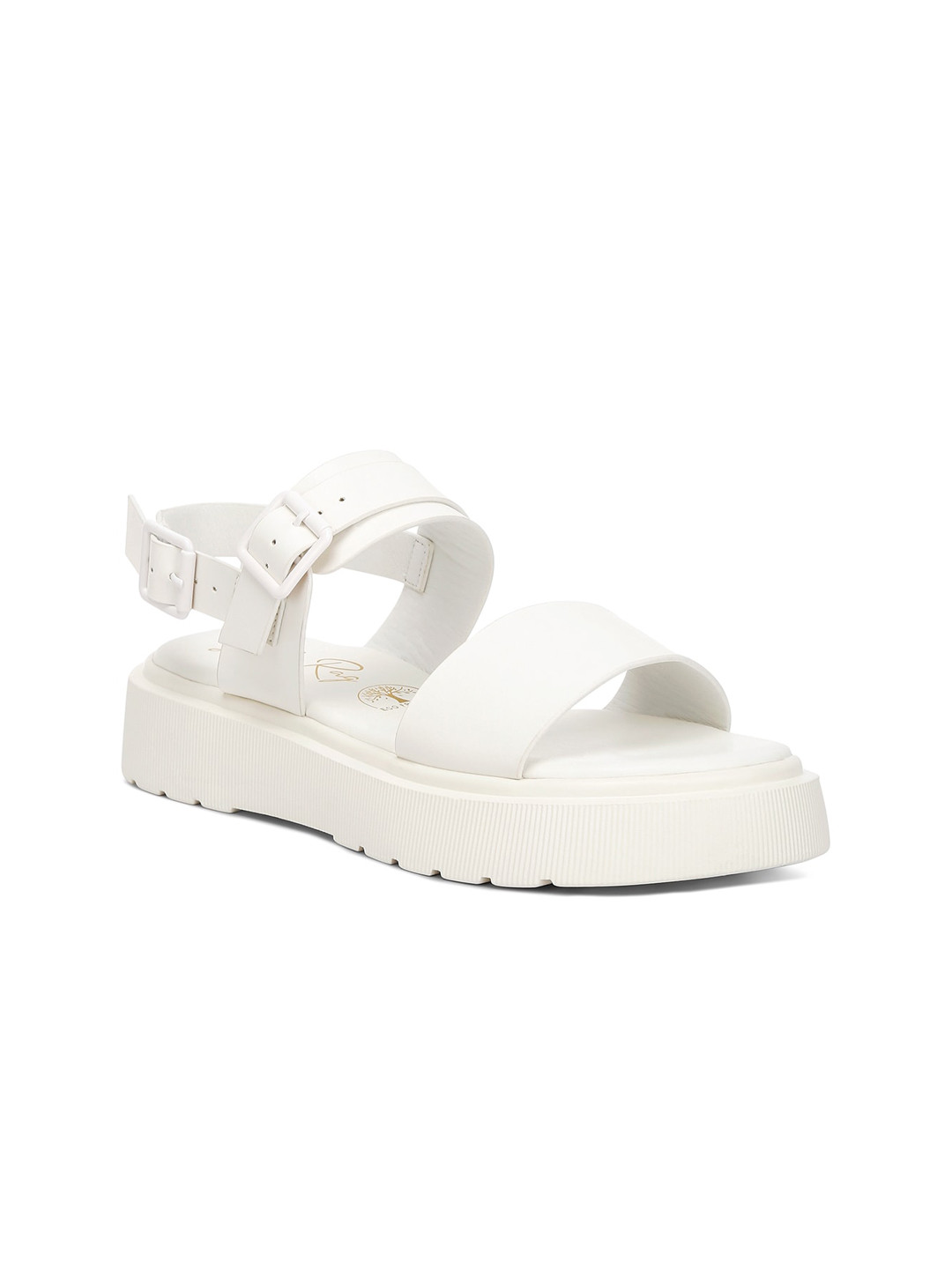 London Rag Open Toe Flatform Heels