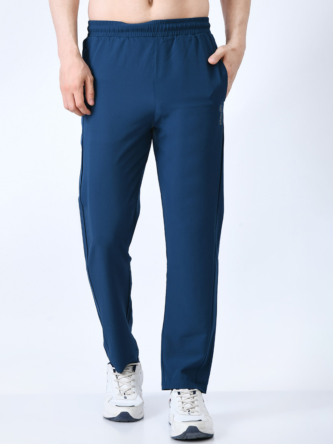playR Men Mid Rise Dry Fit Track Pants