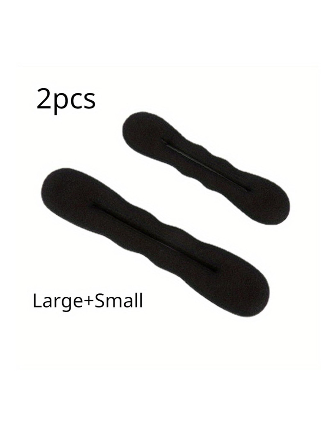 CHRONEX Set Of 2 Magic Sponge Clip Foam Donut Bun Maker