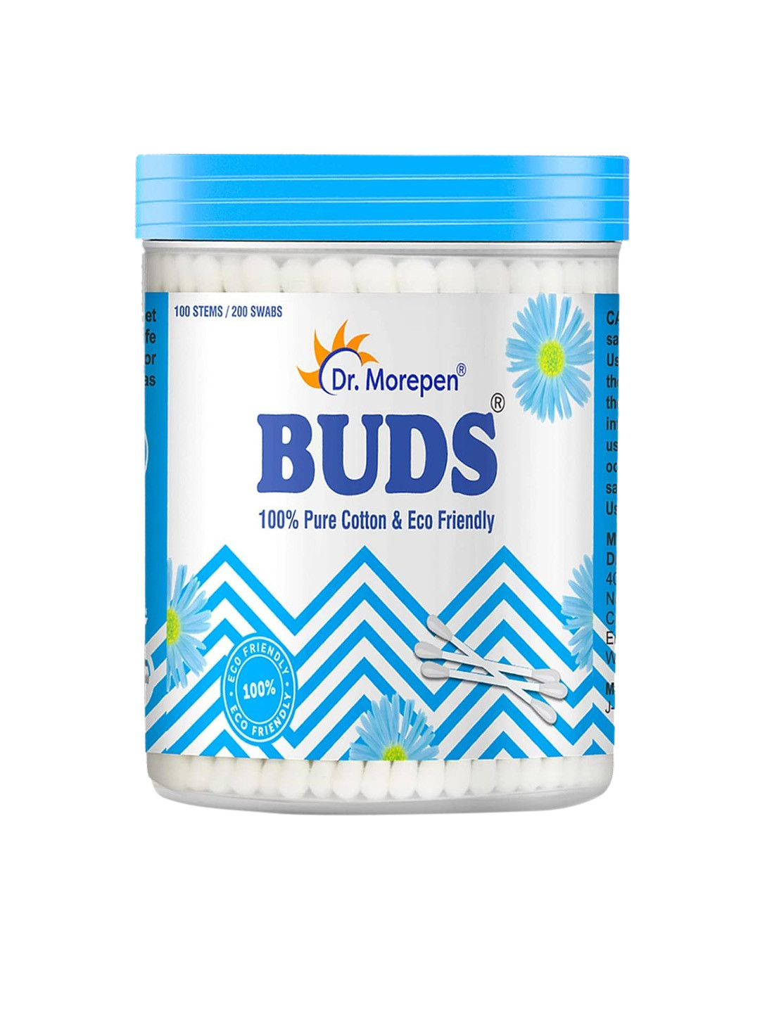 Dr. Morepen Set Of 5 Buds Paper Stick - 100S Each