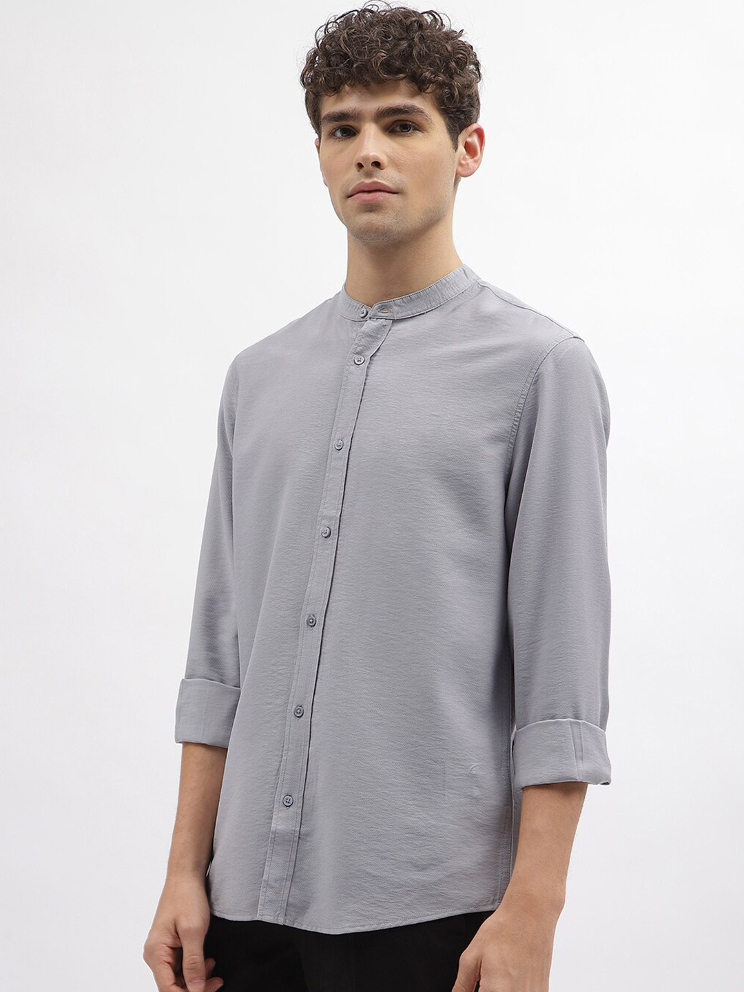 Antony Morato Band Collar Casual Shirt