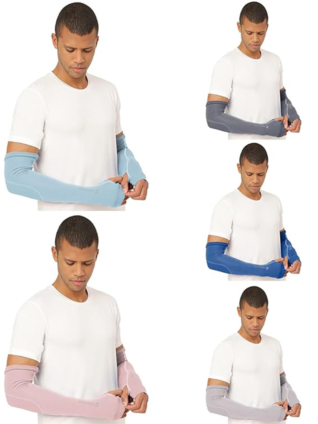 FREECULTR Pack Of 5 Unisex Breathable Bamboo Cotton Riding Gloves