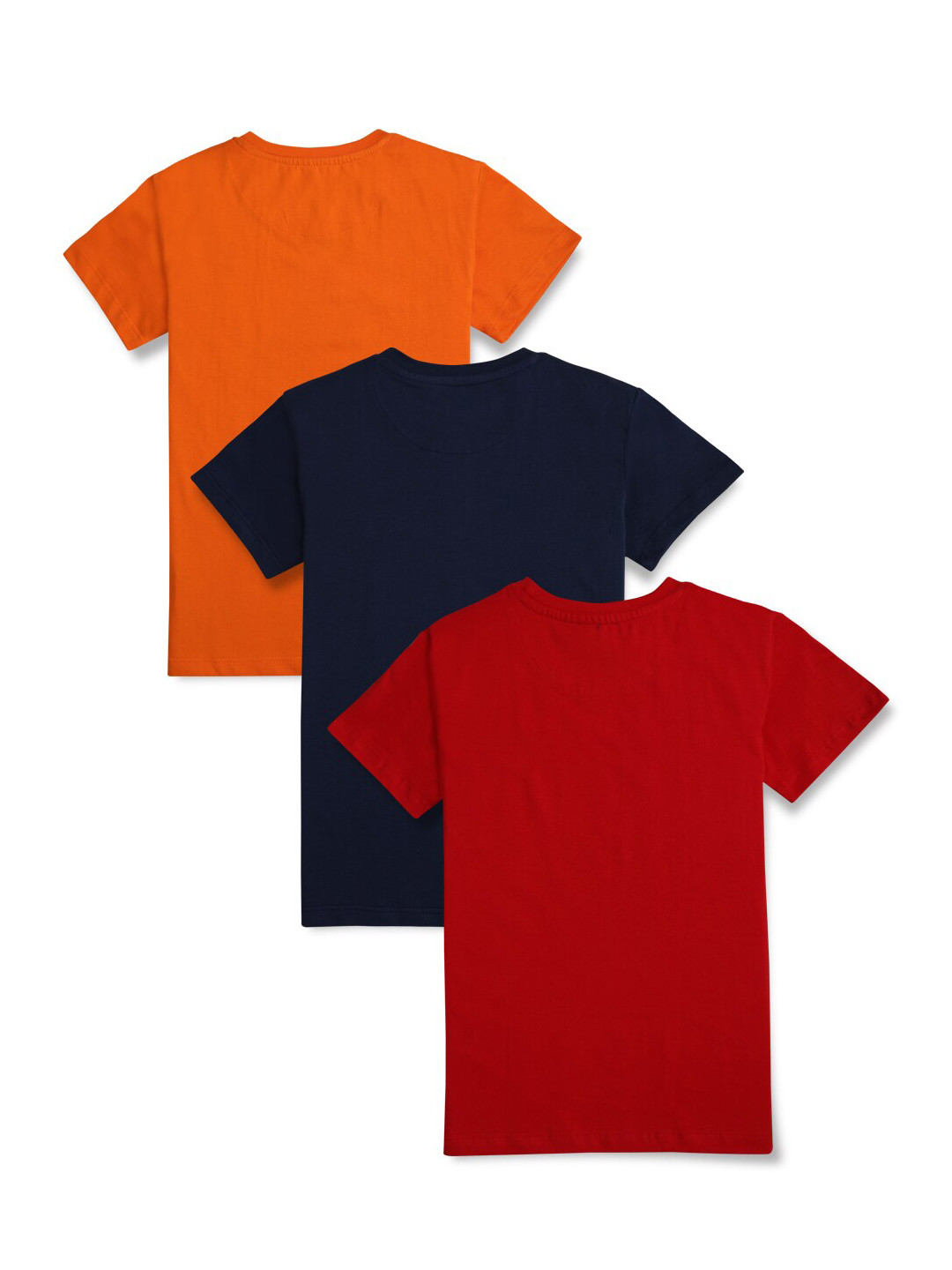 Gini and Jony Pack Of 3 Boys Graphic Printed Cotton T-shirts