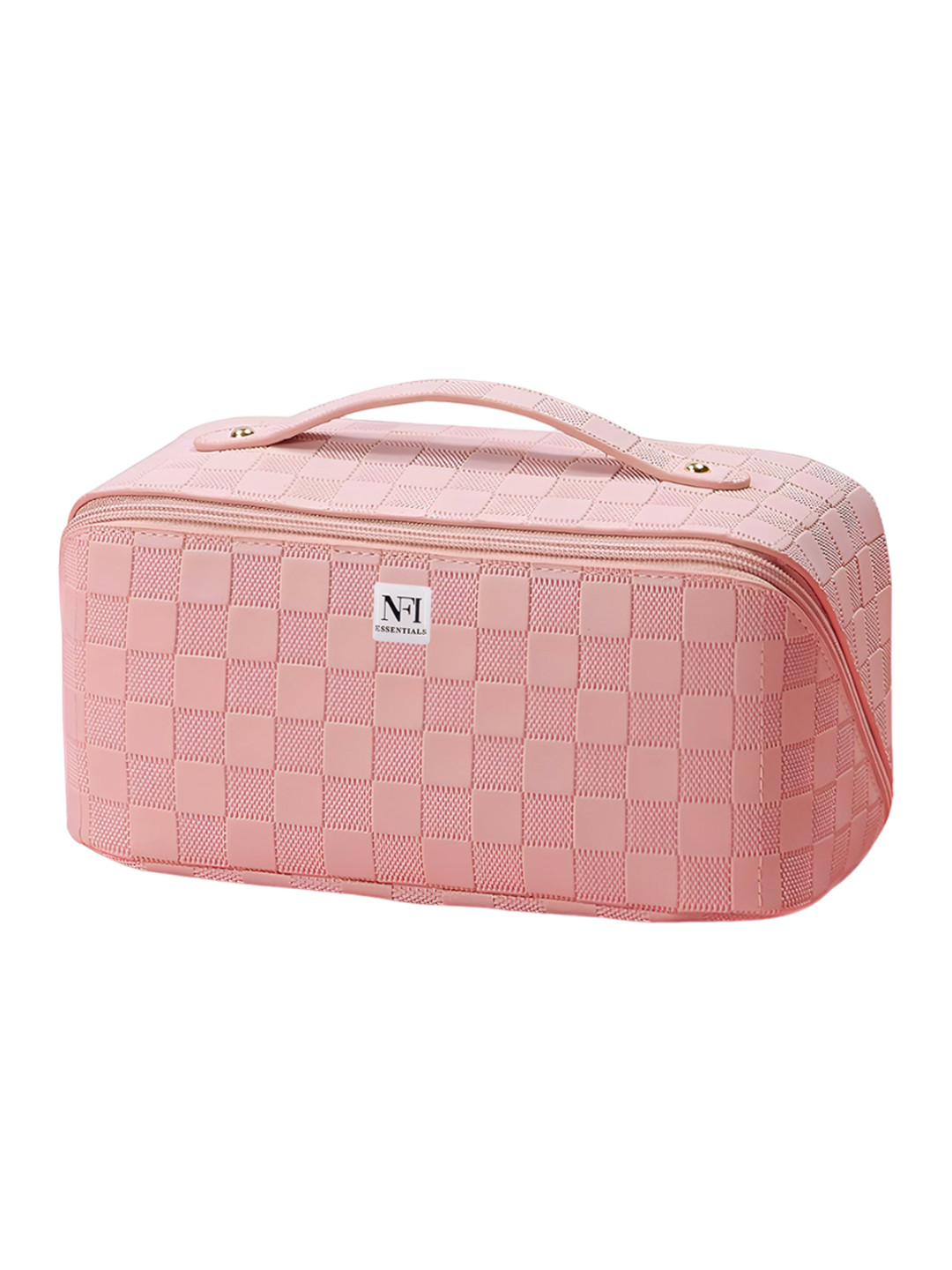 NFI essentials Pink Waterproof Makeup Pouch