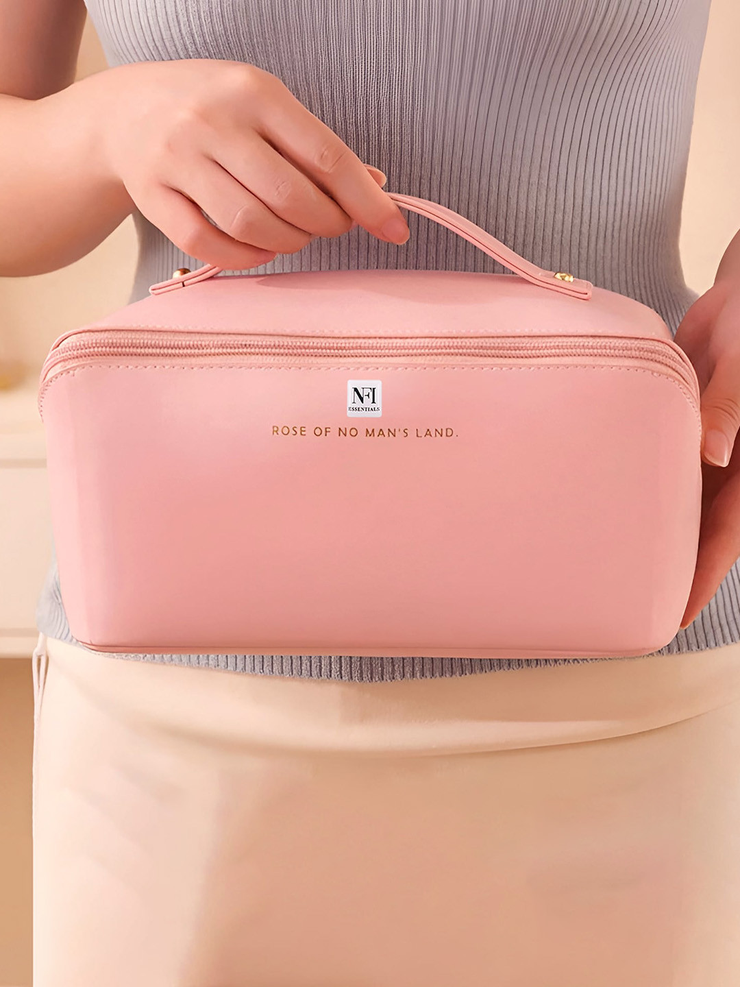 NFI essentials Waterproof Makeup Pouch - Pink