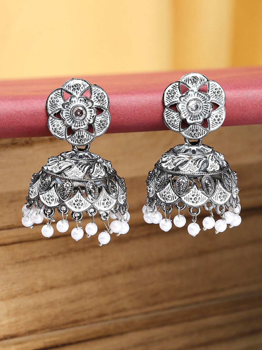 OOMPH Oxidised Jhumka