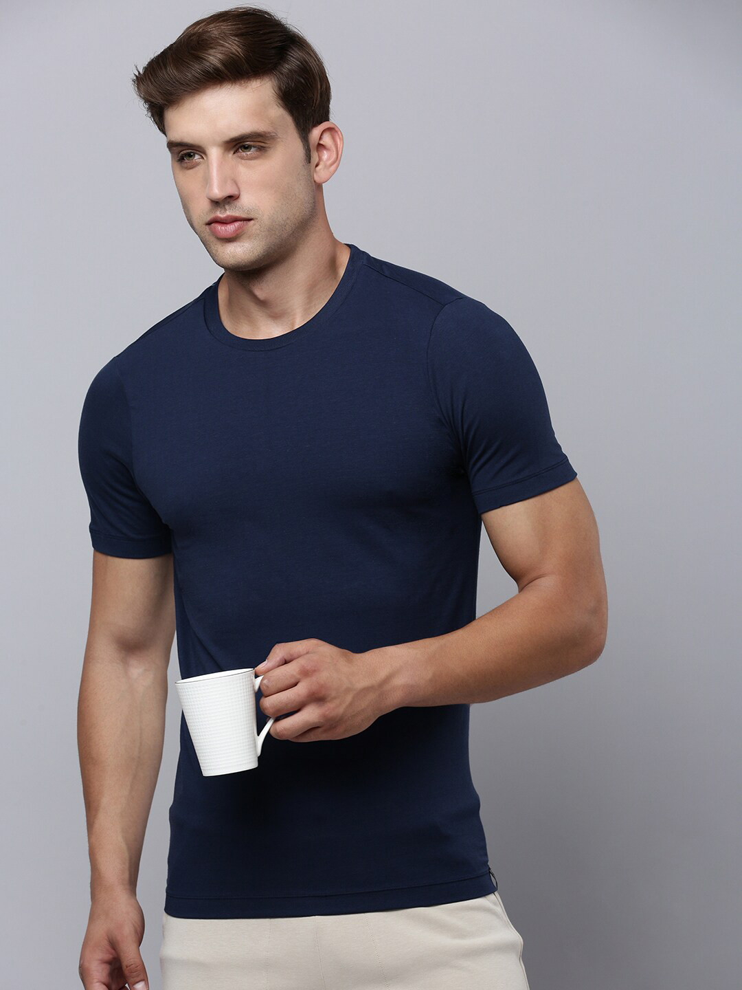 SPORTO Round Neck Lightweight And Breathable Sports T-shirt