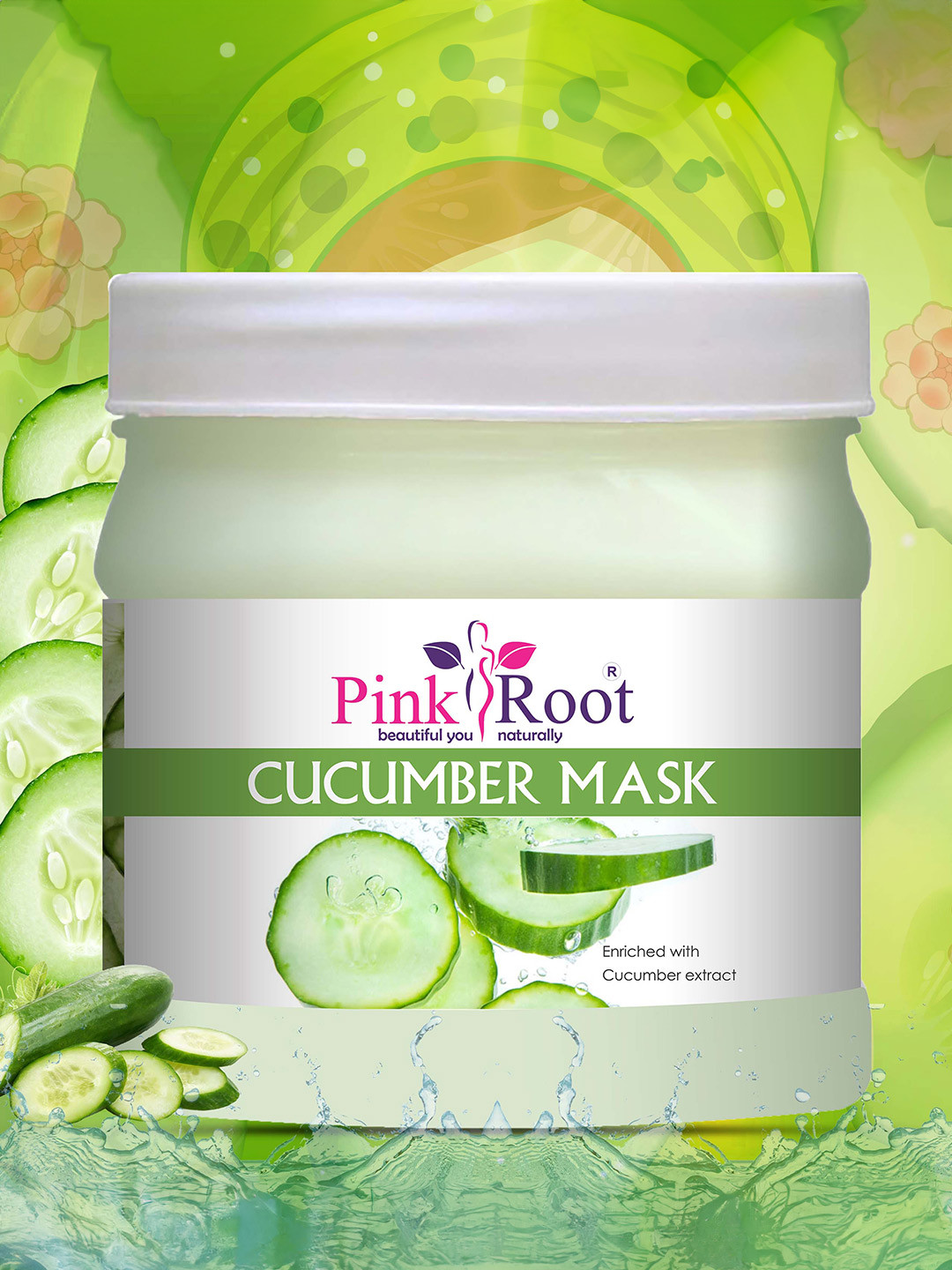 Pink Root Cucumber Mask - 500 ml