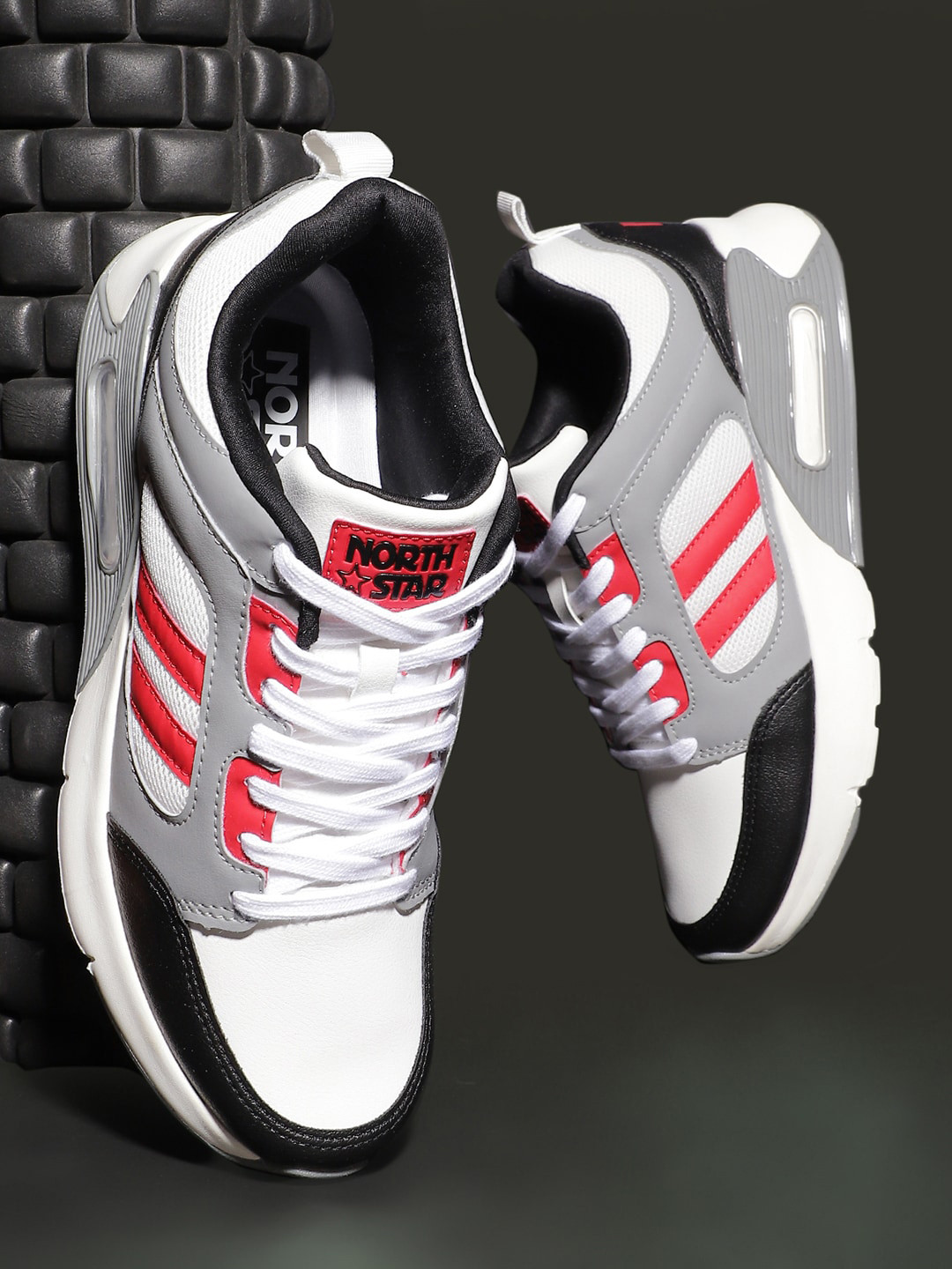 North Star EDDY 2.0 Men Colourblocked Lace Up Sneakers