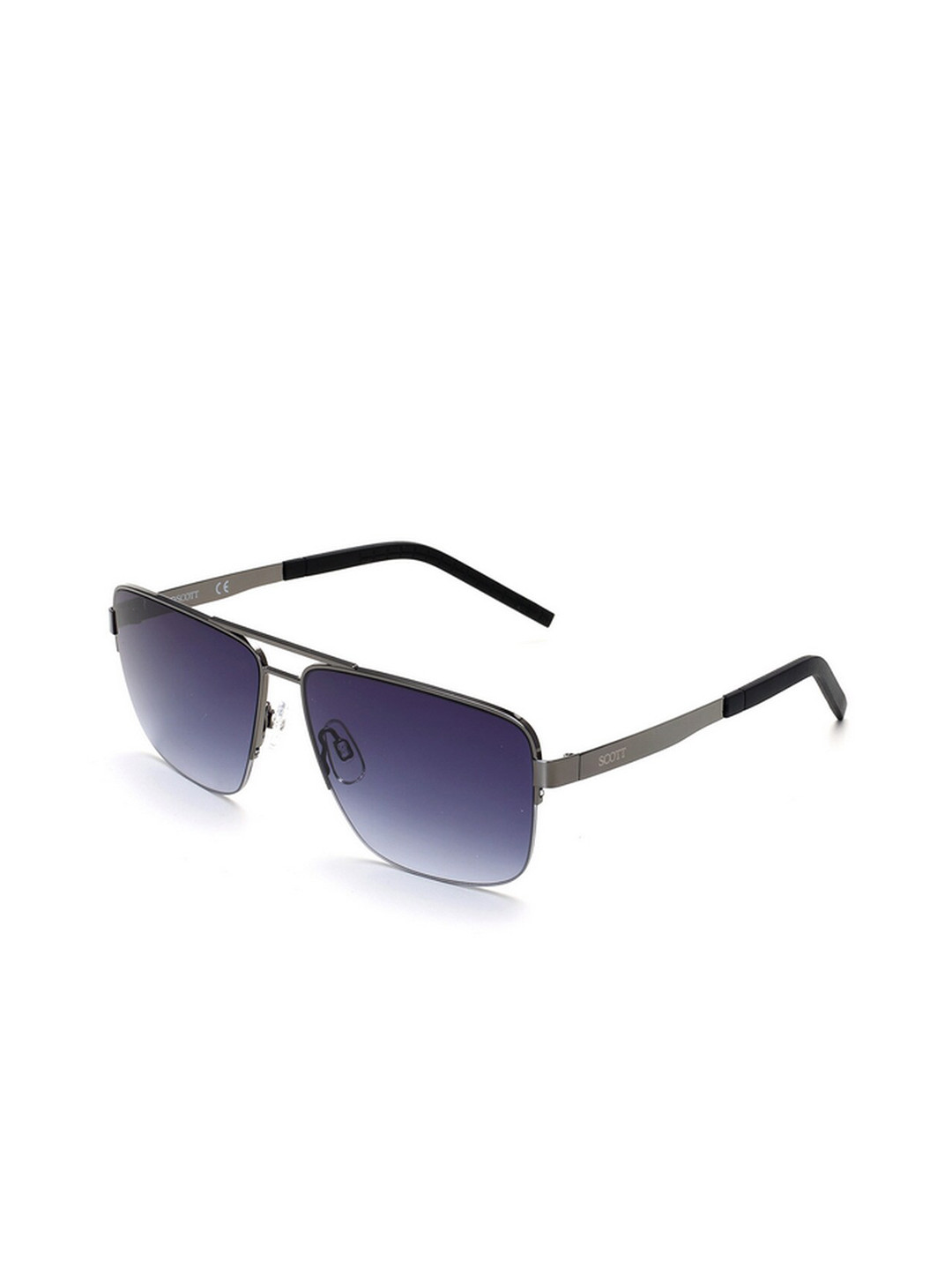SCOTT Men Aviator Sunglasses with UV Protected Lens Scott 2495 C1 George 61