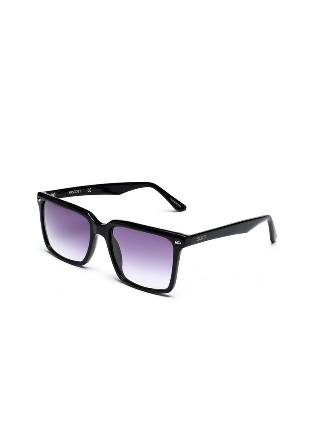 SCOTT Unisex Rectangle Sunglasses with UV Protected Lens Scott 10013 Forest C3 56 S