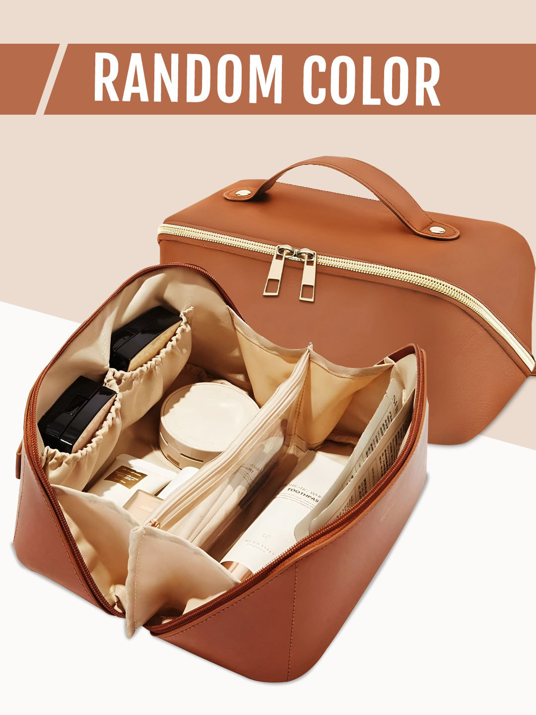 MATRA Leather Vanity Pouch