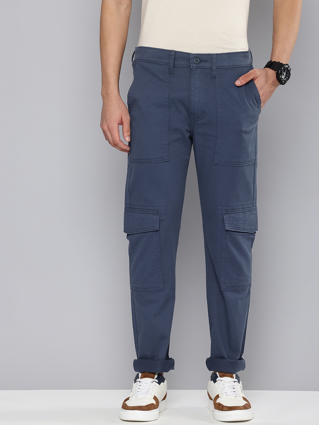 Buy Levis Men Slim Fit Cargos Trousers Trousers for Men 29239574 Myntra