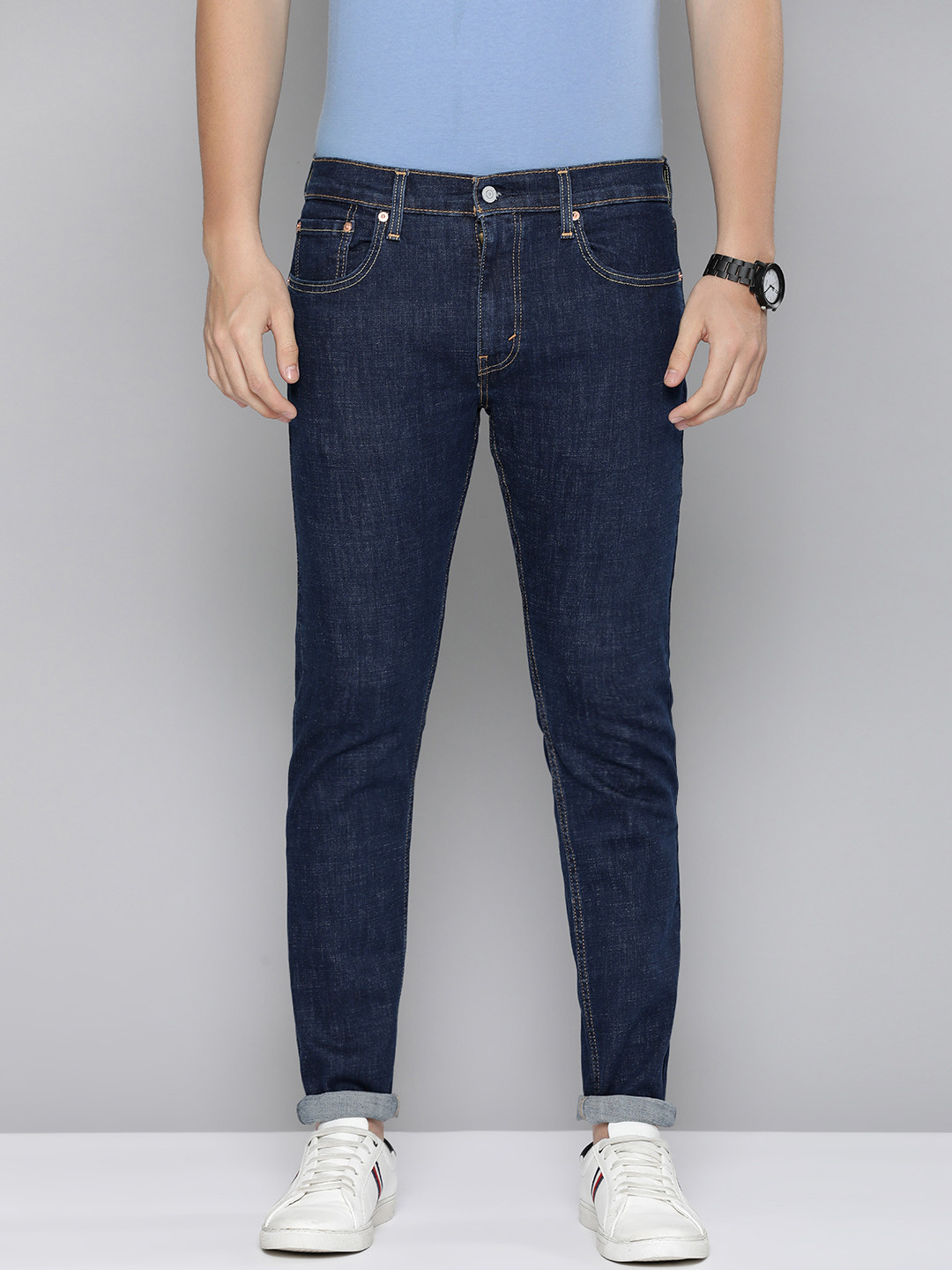 Levis Men 512 Slim Fit Light Fade Stretchable Jeans