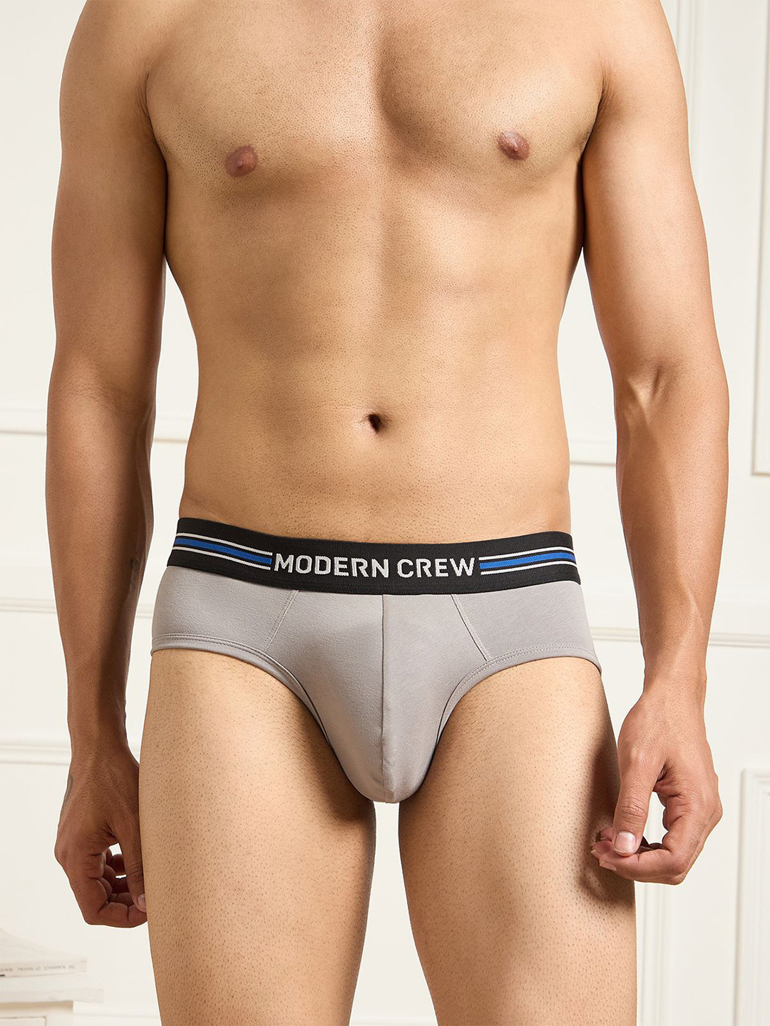 MODERN CREW Men CoolSense Cotton Briefs Underwear