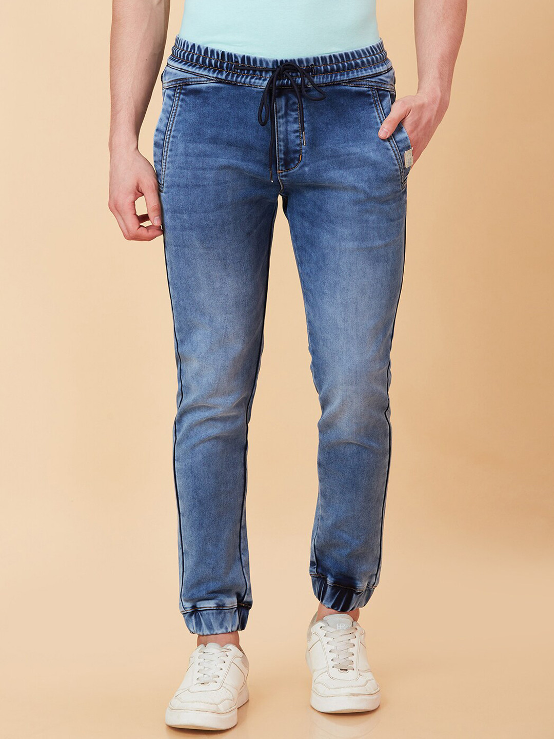 Being Human Men Mid-Rise Regular Fit Joggers