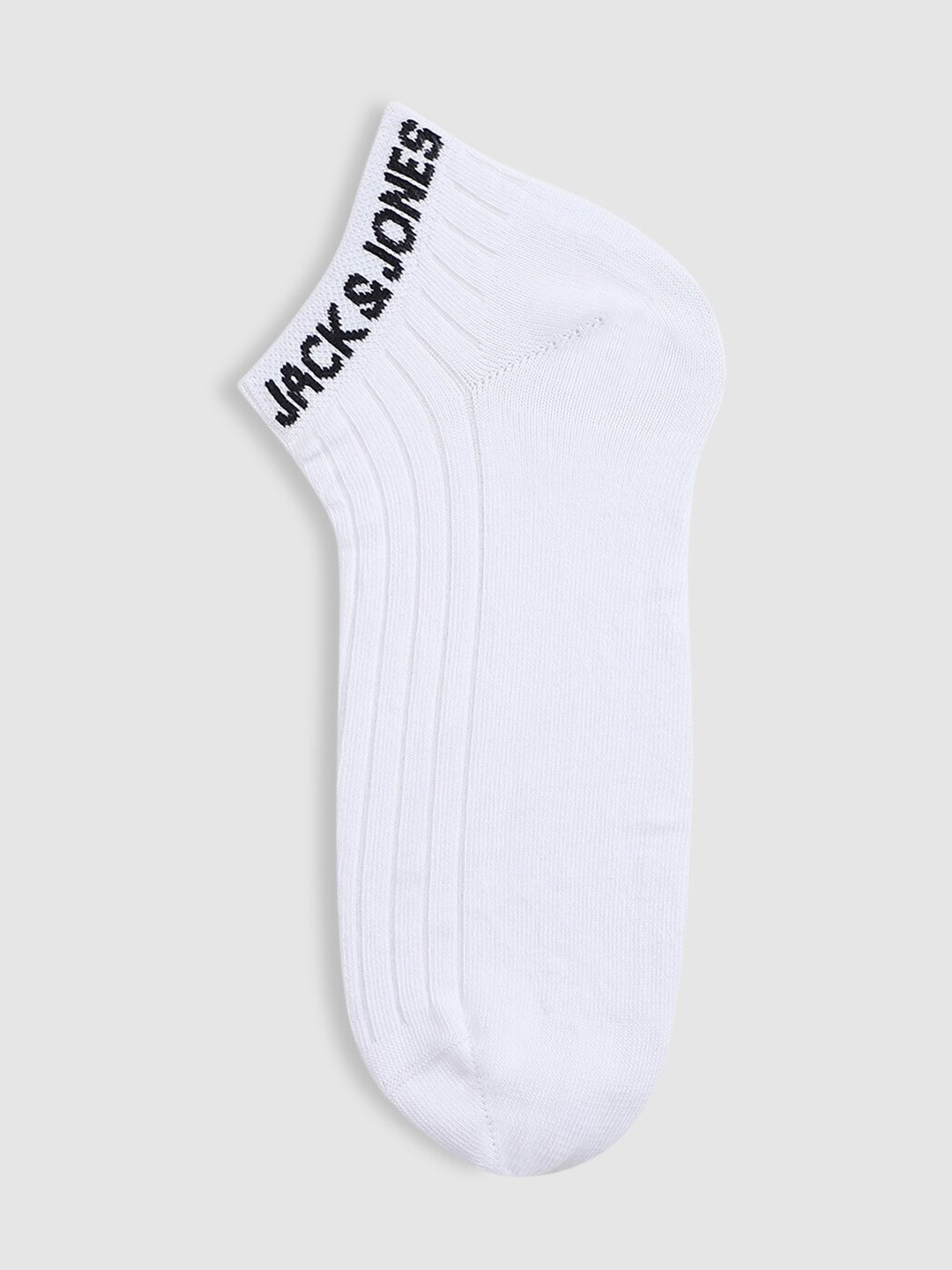 Jack & Jones Men Pack Of 5 Patterned Ankle Length Socks