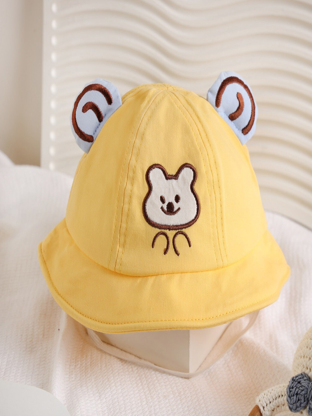 KICKS & CRAWL Kids Embroidered Little Bunny Cotton Cap