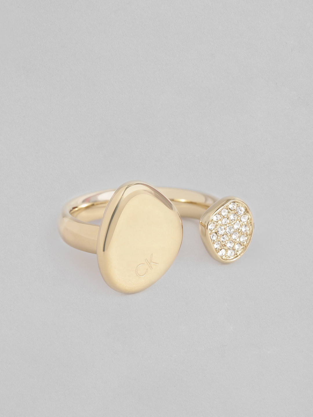 Calvin Klein Women Fascinate Brass-Plated Finger Ring