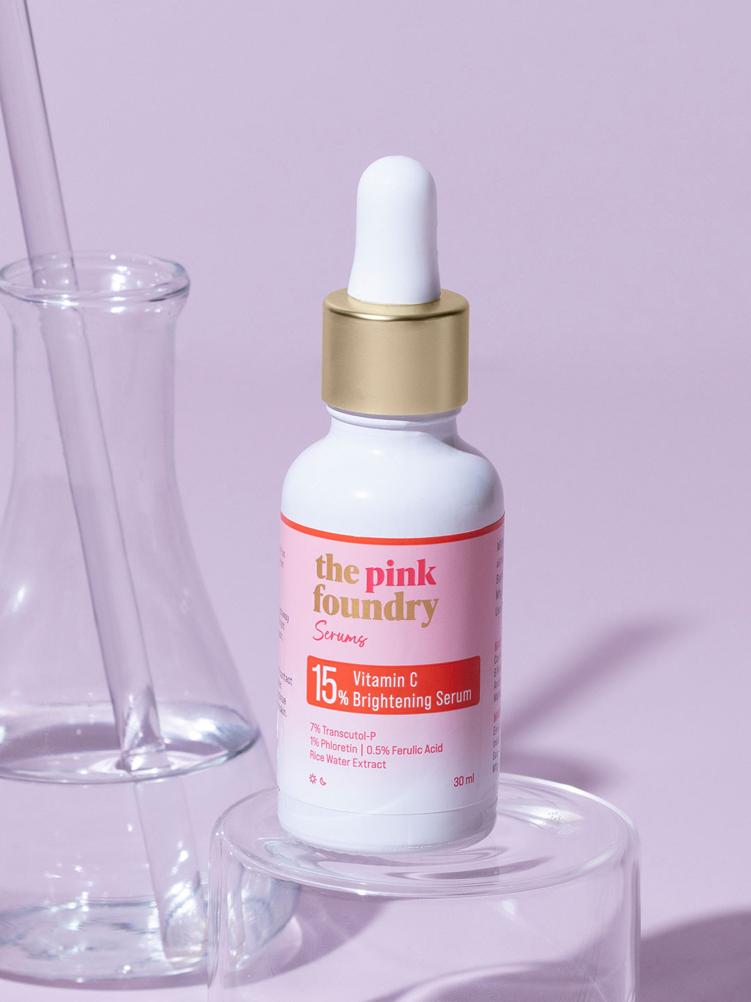 The Pink Foundry 15% Vitamin C Brightening Serum - 30ml